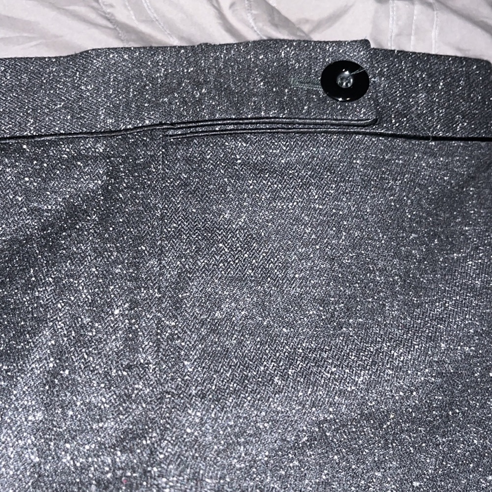 Semantiks High Rise Boyfriend Style Fully Lined Black Confetti Casual Pants sz12 - Picture 7 of 7
